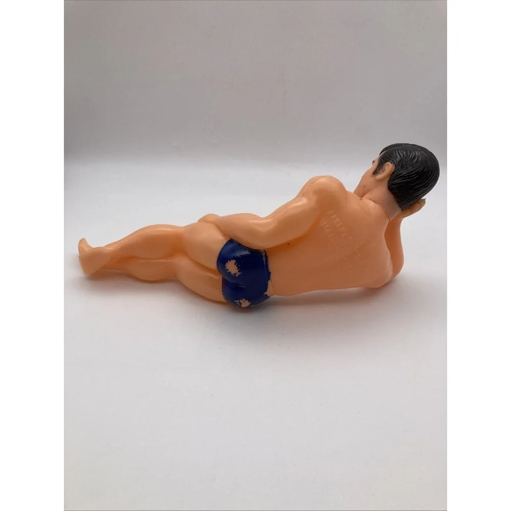 Vintage Cake Topper Bachelorette Party Birthday Muscle Man 8.5